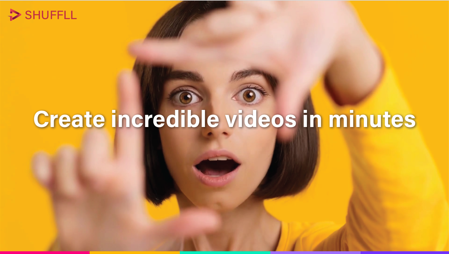 Shuffll create incredible videos with the power of ai